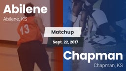 Matchup: Abilene  vs. Chapman  2017