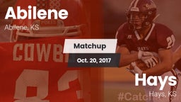 Matchup: Abilene  vs. Hays  2017