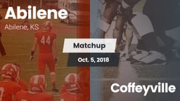 Matchup: Abilene  vs. Coffeyville 2018