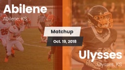 Matchup: Abilene  vs. Ulysses  2018