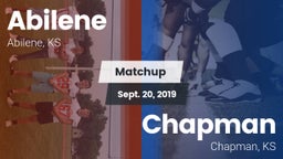 Matchup: Abilene  vs. Chapman  2019