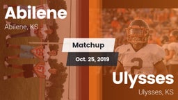 Matchup: Abilene  vs. Ulysses  2019
