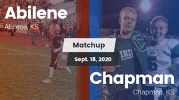Matchup: Abilene  vs. Chapman  2020