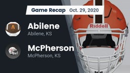 Recap: Abilene  vs. McPherson  2020