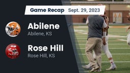 Recap: Abilene  vs. Rose Hill  2023