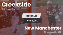 Matchup: Creekside vs. New Manchester  2017