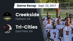 Recap: Creekside  vs. Tri-Cities  2017