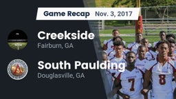 Recap: Creekside  vs. South Paulding  2017