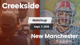 Matchup: Creekside vs. New Manchester  2018