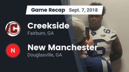 Recap: Creekside  vs. New Manchester  2018