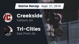 Recap: Creekside  vs. Tri-Cities  2018