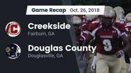 Recap: Creekside  vs. Douglas County  2018