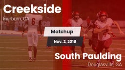 Matchup: Creekside vs. South Paulding  2018