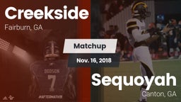 Matchup: Creekside vs. Sequoyah  2018