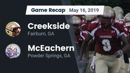 Recap: Creekside  vs. McEachern  2019