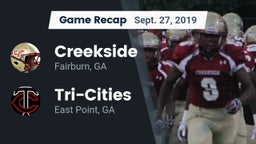 Recap: Creekside  vs. Tri-Cities  2019