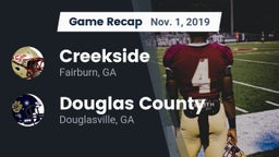 Recap: Creekside  vs. Douglas County  2019