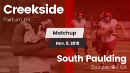 Matchup: Creekside vs. South Paulding  2019