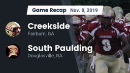 Recap: Creekside  vs. South Paulding  2019