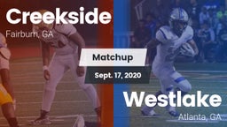 Matchup: Creekside vs. Westlake  2020