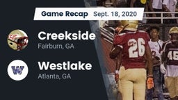 Recap: Creekside  vs. Westlake  2020