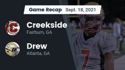 Recap: Creekside  vs. Drew  2021
