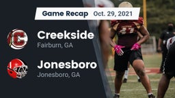 Recap: Creekside  vs. Jonesboro  2021
