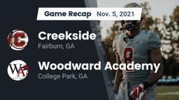 Recap: Creekside  vs. Woodward Academy 2021