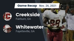 Recap: Creekside  vs. Whitewater  2021