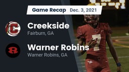 Recap: Creekside  vs. Warner Robins   2021