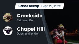 Recap: Creekside  vs. Chapel Hill  2022