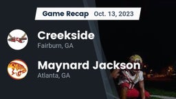 Recap: Creekside  vs. Maynard Jackson  2023