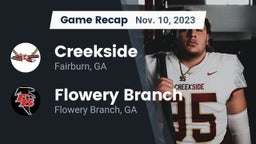 Recap: Creekside  vs. Flowery Branch  2023
