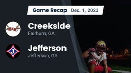 Recap: Creekside  vs. Jefferson  2023