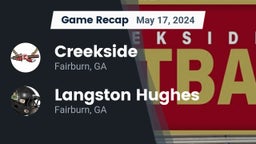 Recap: Creekside  vs. Langston Hughes  2024