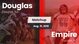 Matchup: Douglas vs. Empire  2018