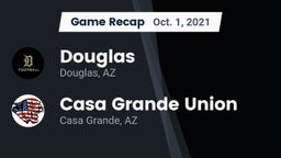 Recap: Douglas  vs. Casa Grande Union  2021