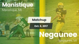 Matchup: Manistique vs. Negaunee  2017