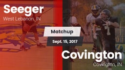 Matchup: Seeger vs. Covington  2017