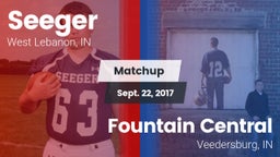 Matchup: Seeger vs. Fountain Central  2017