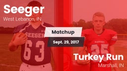 Matchup: Seeger vs. Turkey Run  2017