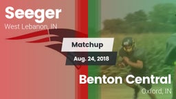 Matchup: Seeger vs. Benton Central  2018