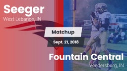 Matchup: Seeger vs. Fountain Central  2018