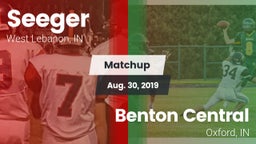 Matchup: Seeger vs. Benton Central  2019