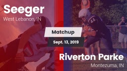 Matchup: Seeger vs. Riverton Parke  2019