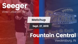 Matchup: Seeger vs. Fountain Central  2019