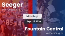 Matchup: Seeger vs. Fountain Central  2020