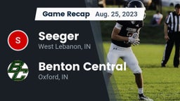 Recap: Seeger  vs. Benton Central  2023