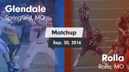Matchup: Glendale  vs. Rolla  2016