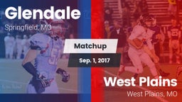 Matchup: Glendale  vs. West Plains  2017